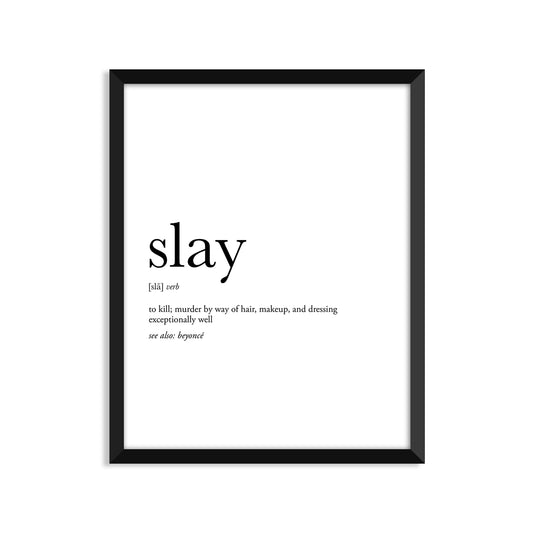 Slay Definition Everyday Card