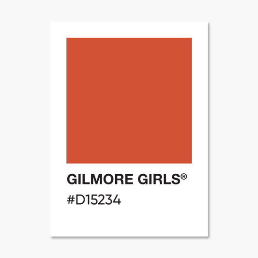 Gilmore Girls Color Palette Sticker | Footnotes Paper