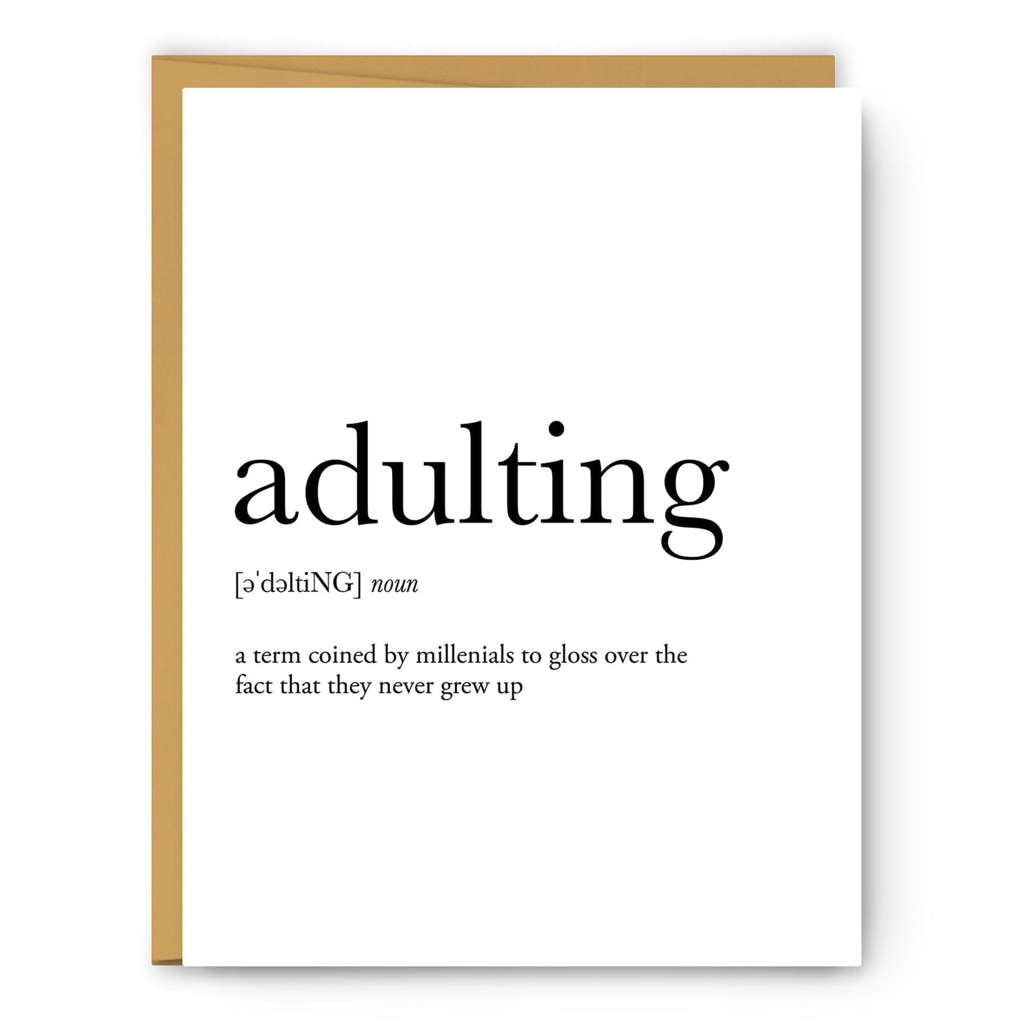 Adulting