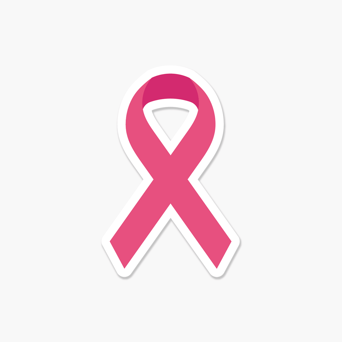 Pink Ribbon Everyday Sticker | Footnotes Paper