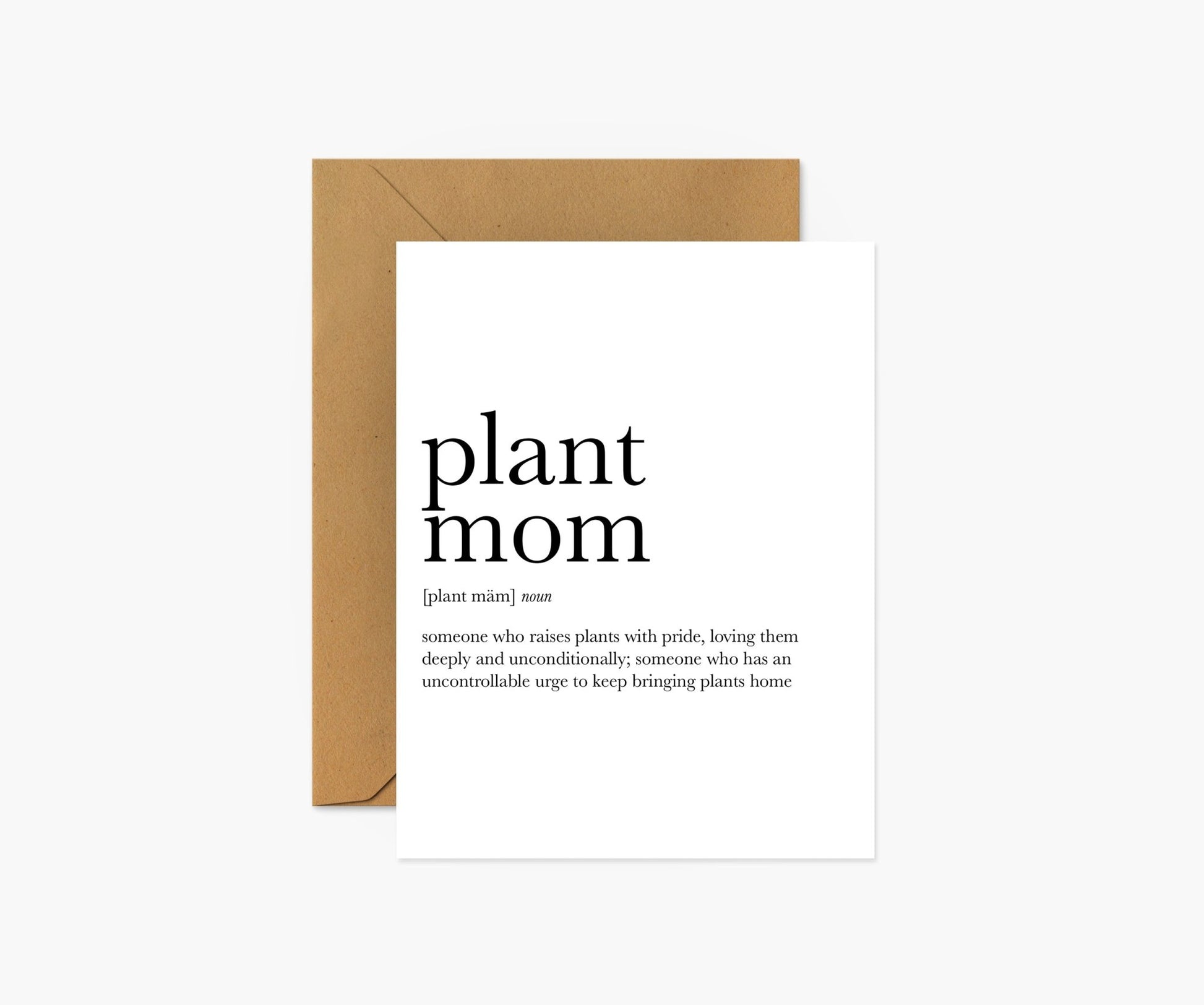 Plant Mom Definition - Footnotes Paper