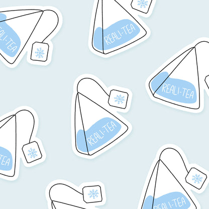 Reali - tea Teabag Everyday Sticker - Footnotes Paper