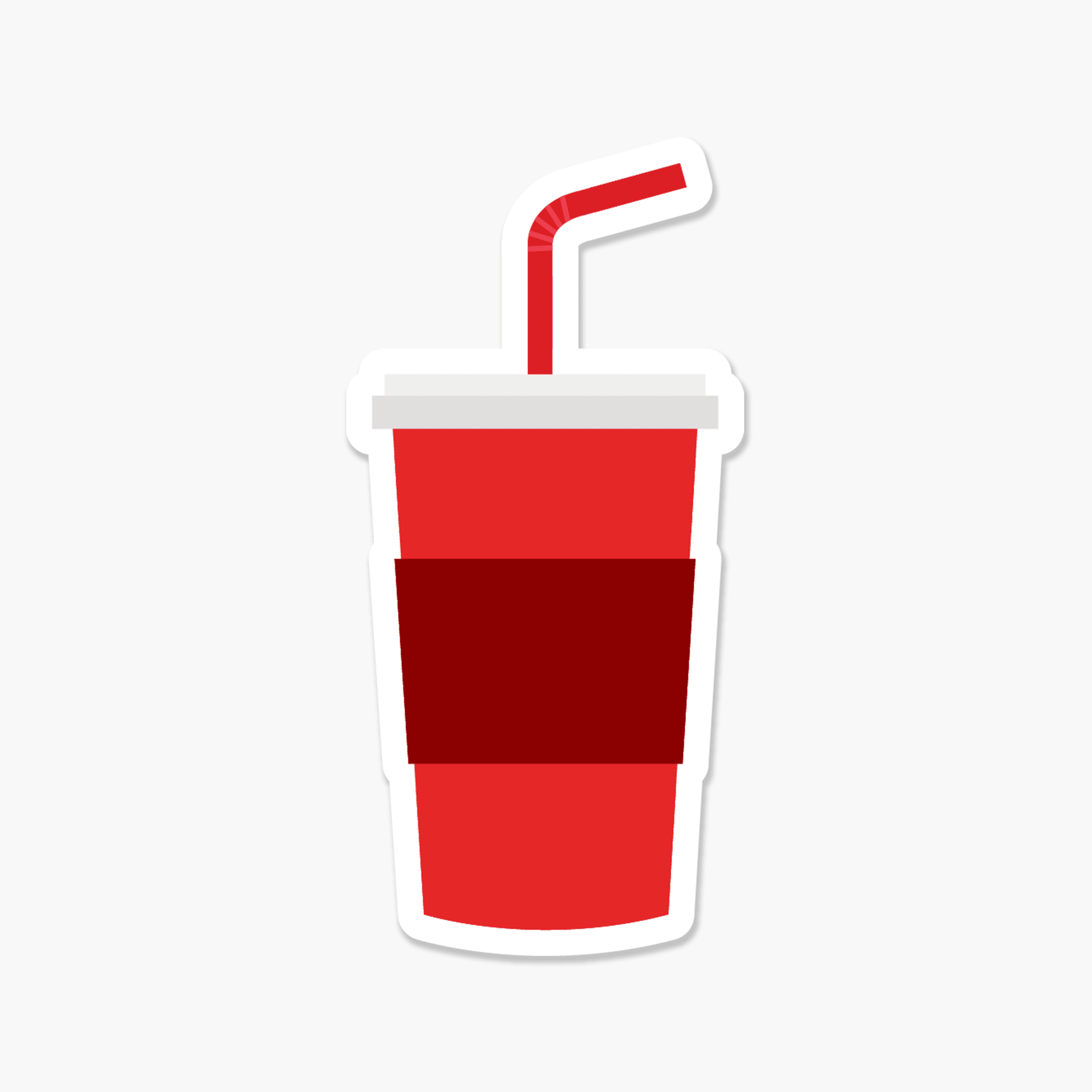 Soda Drink - Food Sticker - Footnotes Paper