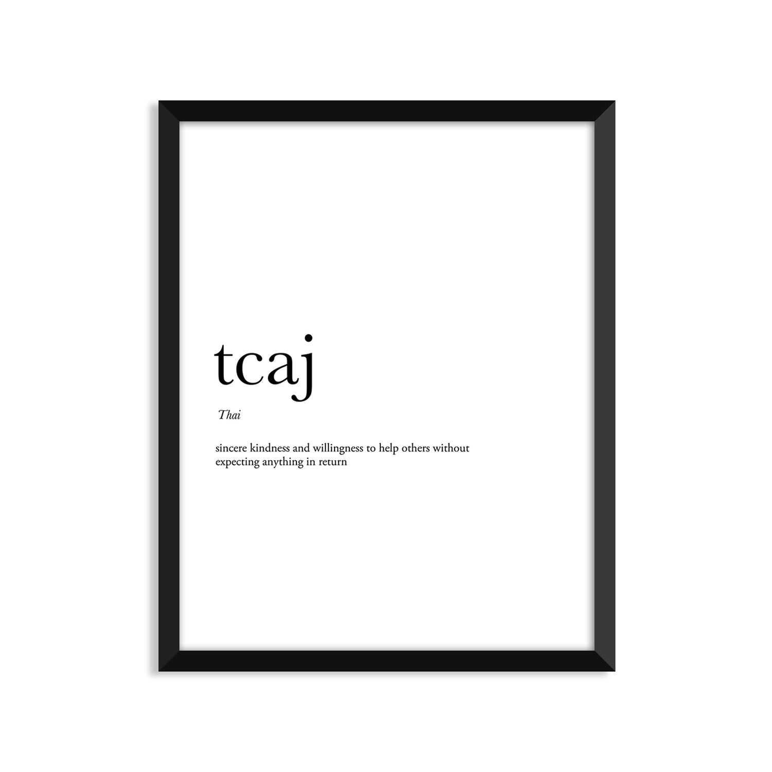 Tcaj Definition Everyday Card