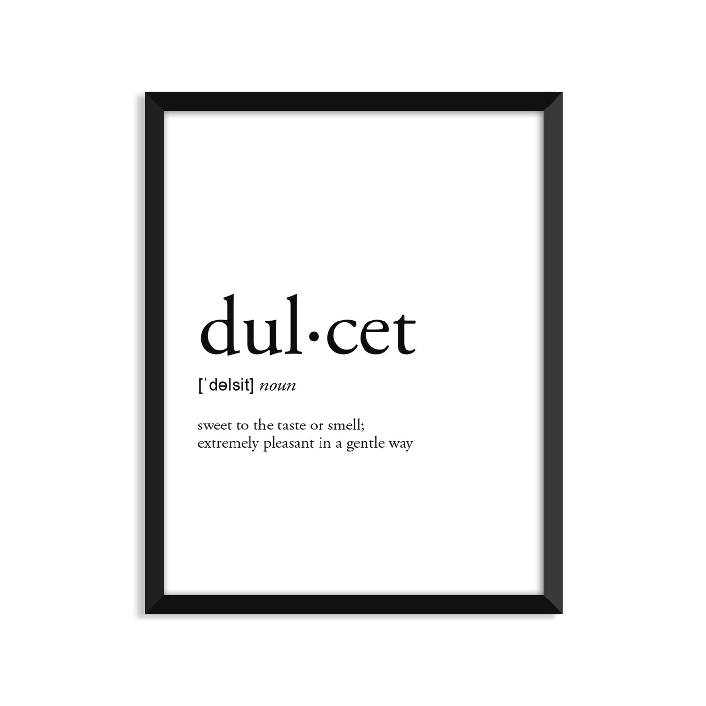 Dulcet Definition Everyday Card
