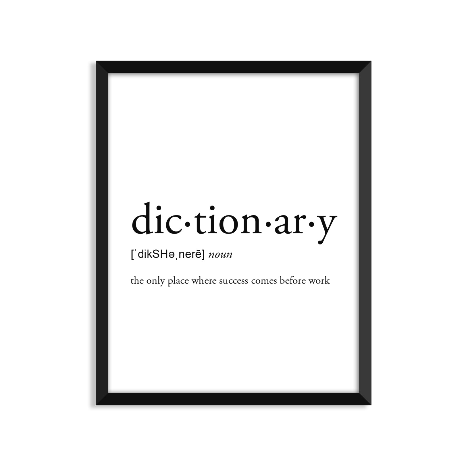 Dictionary Definition - Unframed Art Print Or Greeting Card