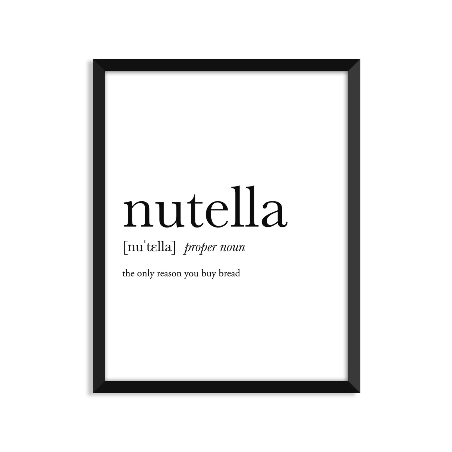 Nutella Definition Everyday Card