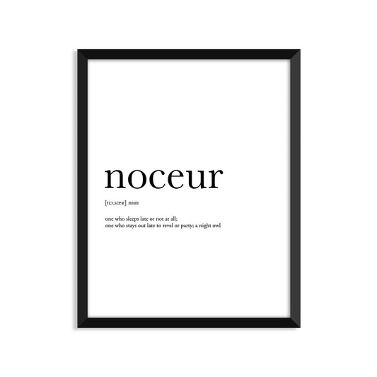 Noceur Definition Everyday Card