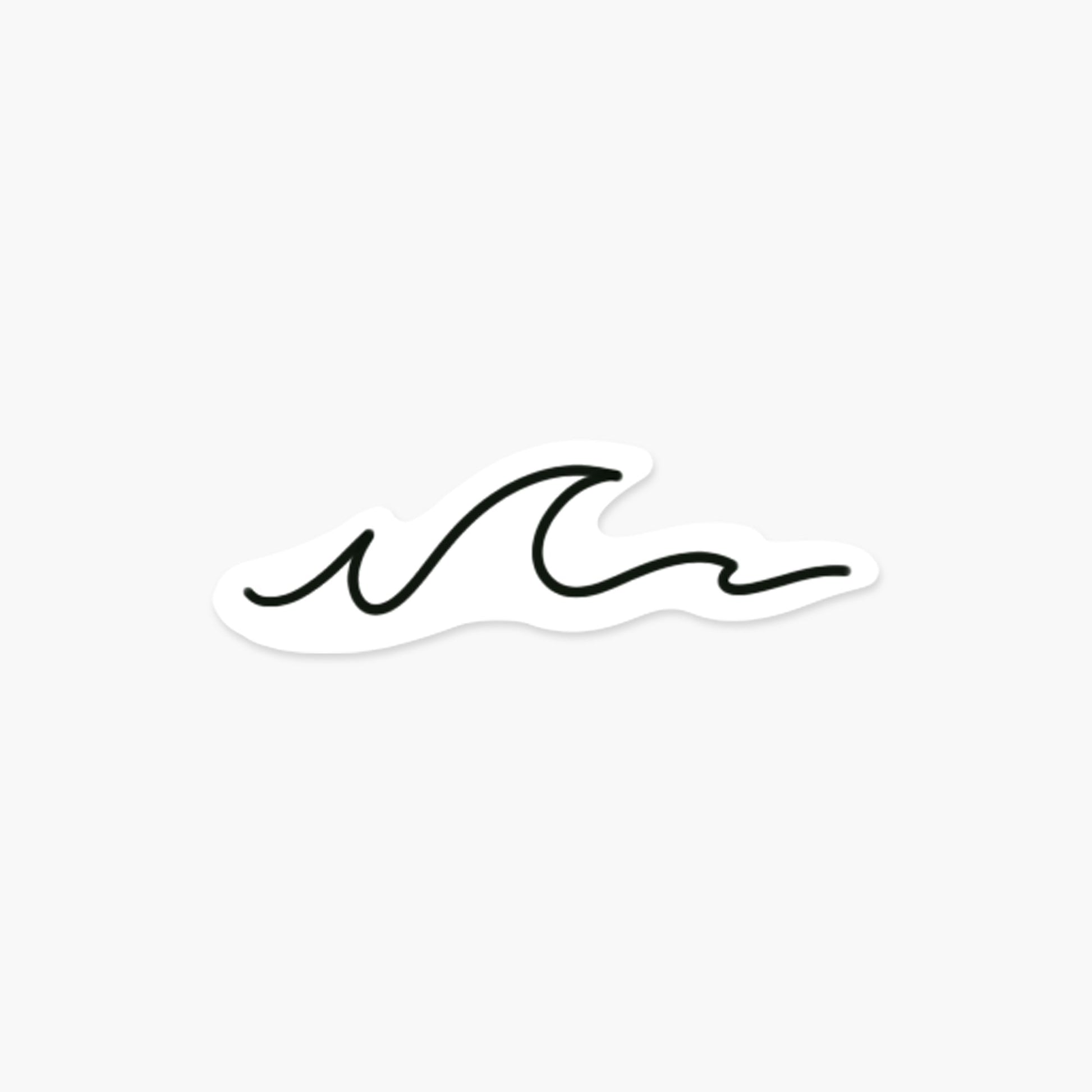 Wave - Everyday Sticker - Footnotes Paper