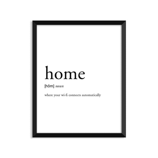Home Wi-Fi Definition Everyday Card